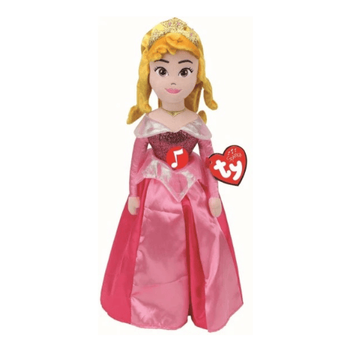 Disney Dornröschen Prinzessin Aurora Plüschfigur mit Sound 40 cm