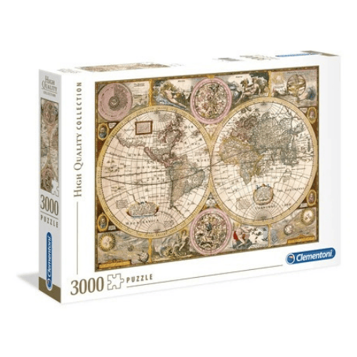 High Quality Collection 3000 Teile Puzzle Alte Karte
