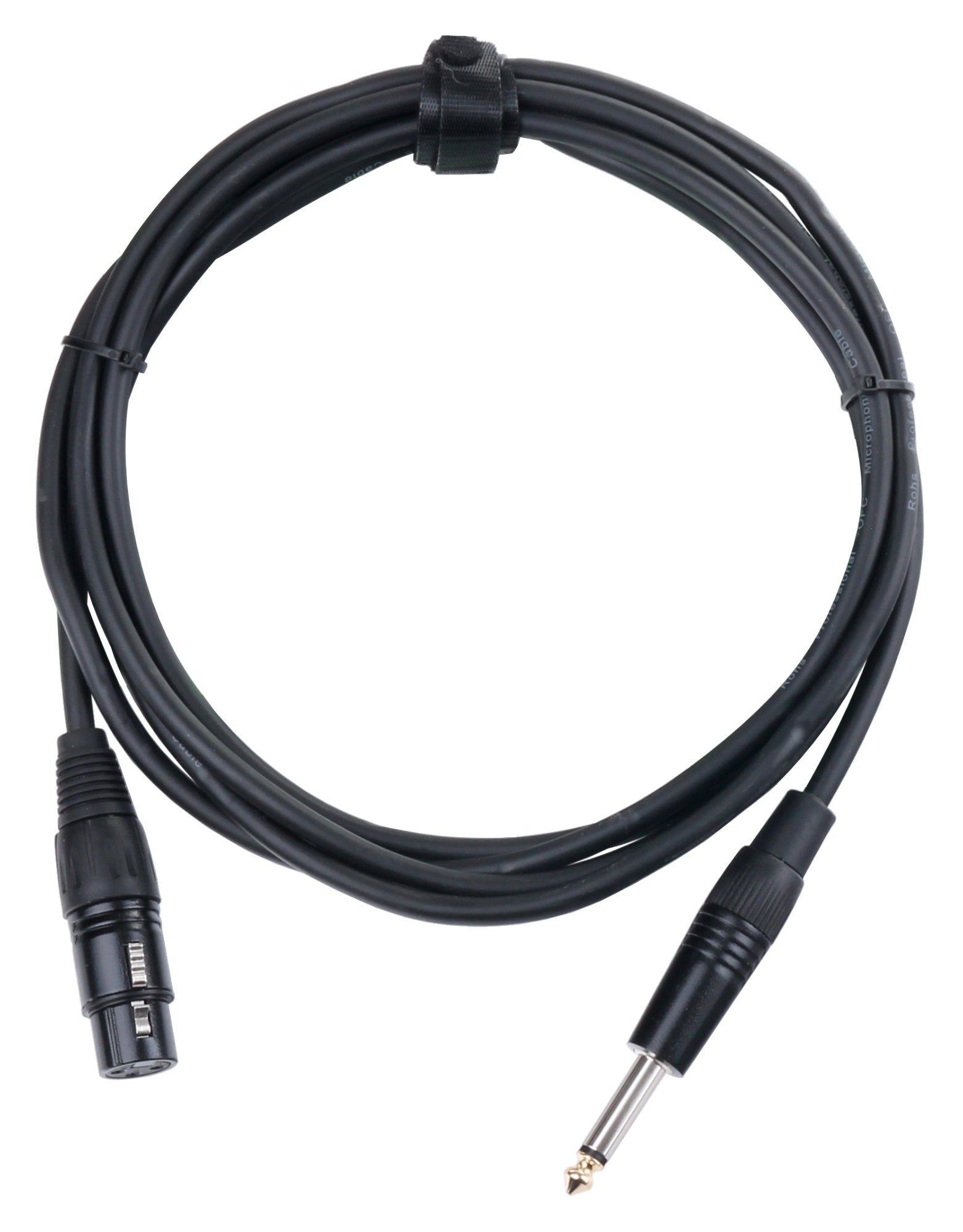 Produktbild von Pronomic Stage XFJ-2.5 Mikrofonkabel XLR/Klinke 2,5 m Schwarz