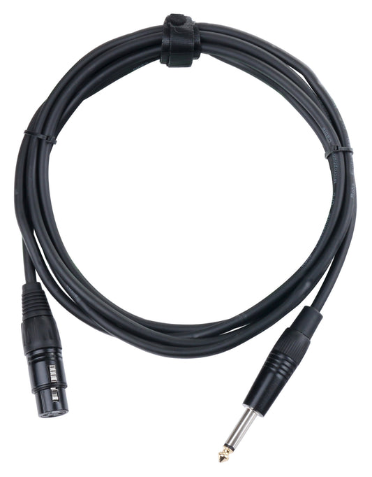 Produktbild von Pronomic Stage XFJ-2.5 Mikrofonkabel XLR/Klinke 2,5 m Schwarz