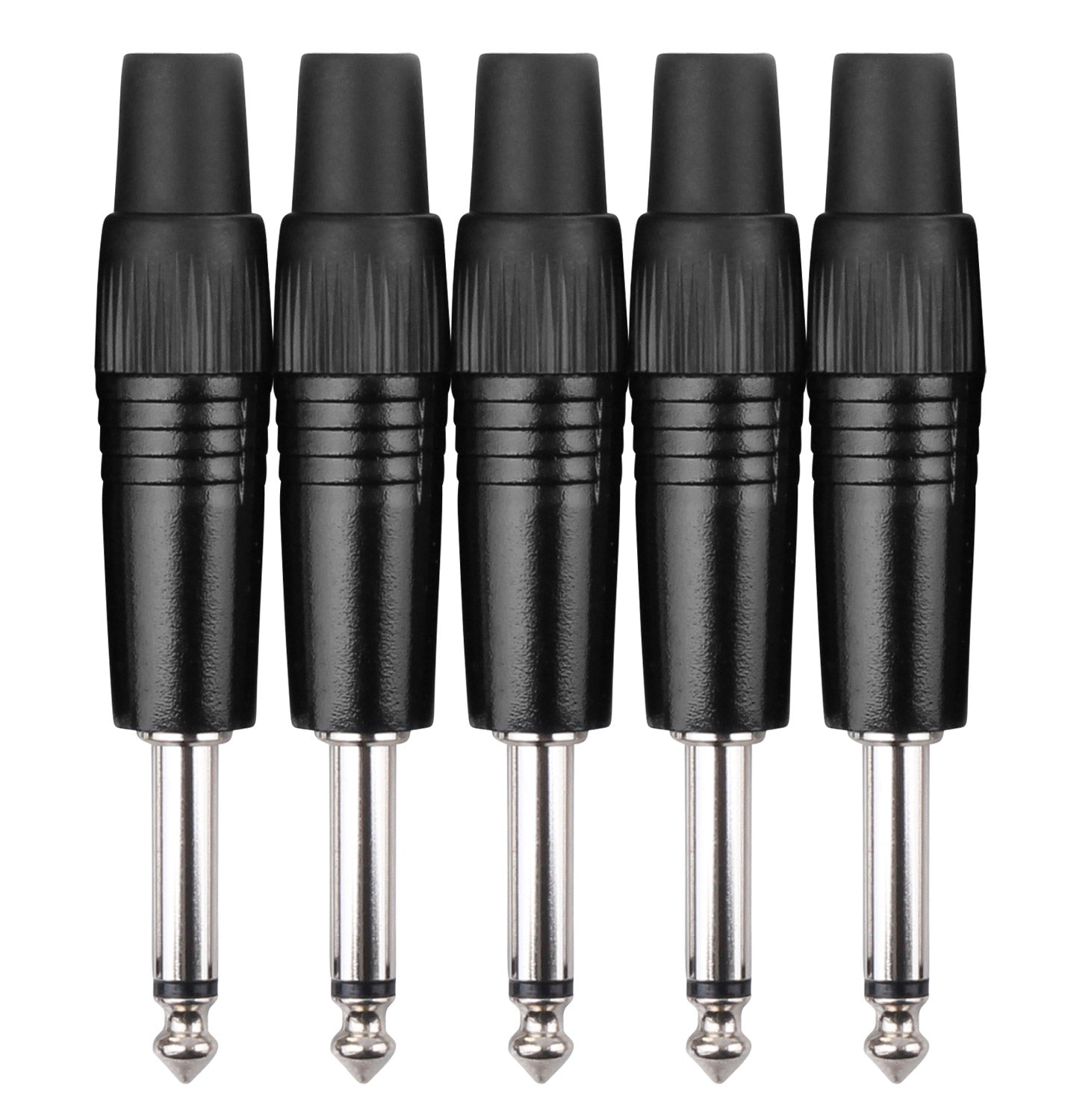 Produktbild von Pronomic JPLUG Black Klinkenstecker - 5er Pack