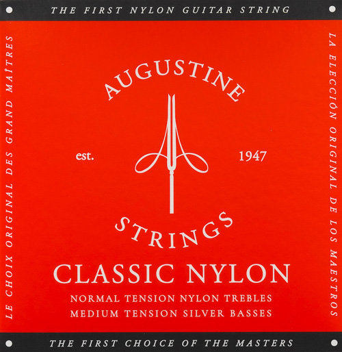 Produktbild von Augustine Gitarrensaiten Satz Medium Tension rot