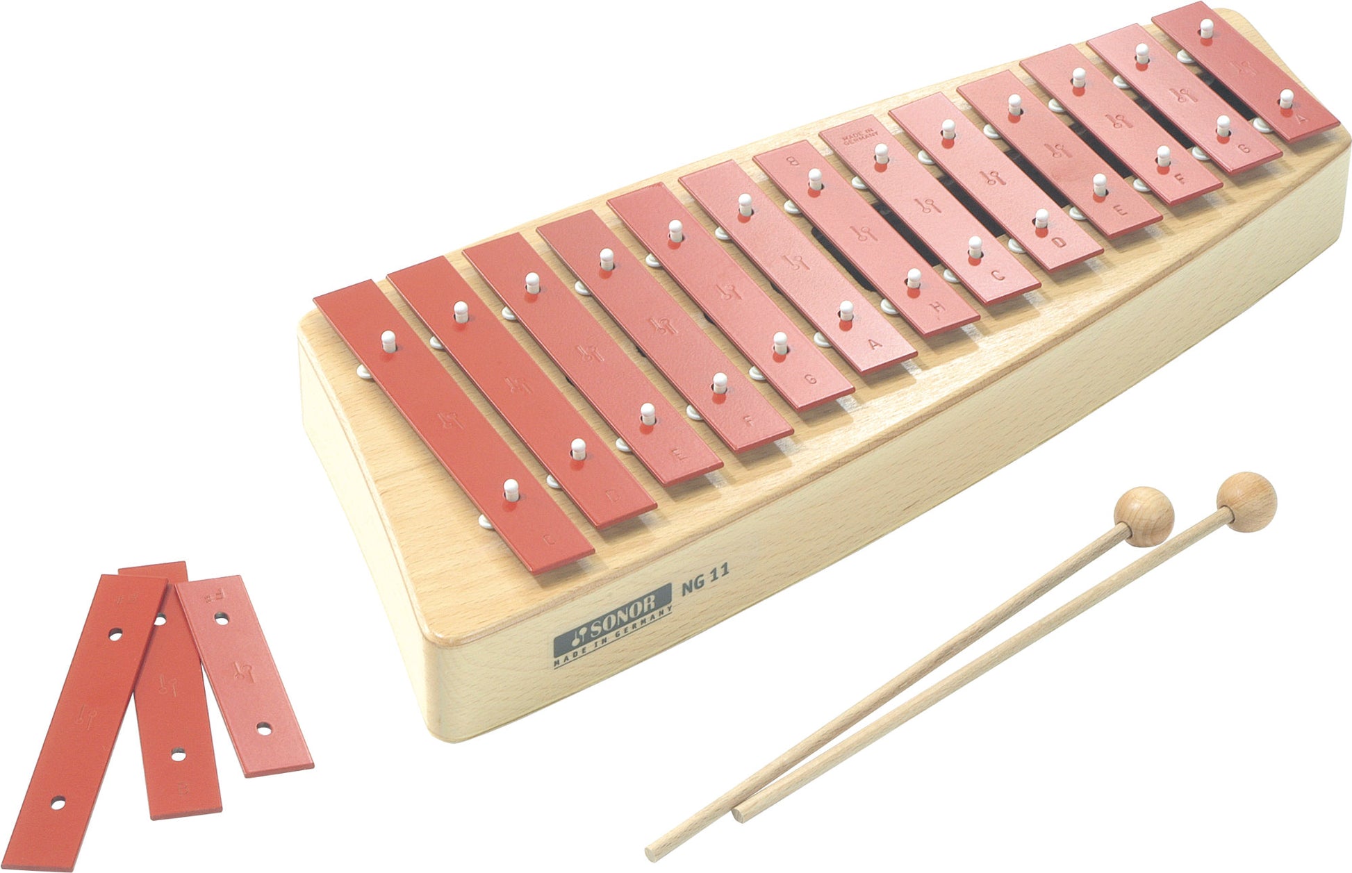 Produktbild von Sonor NG 11 Glockenspiel Rot