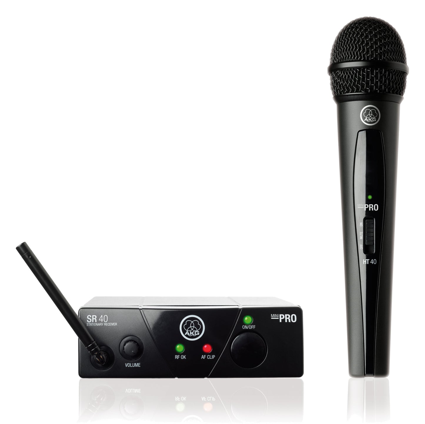 Produktbild von AKG WMS 40 Mini Vocal Handfunkmikrofon Set ISM3 864,850 MHz