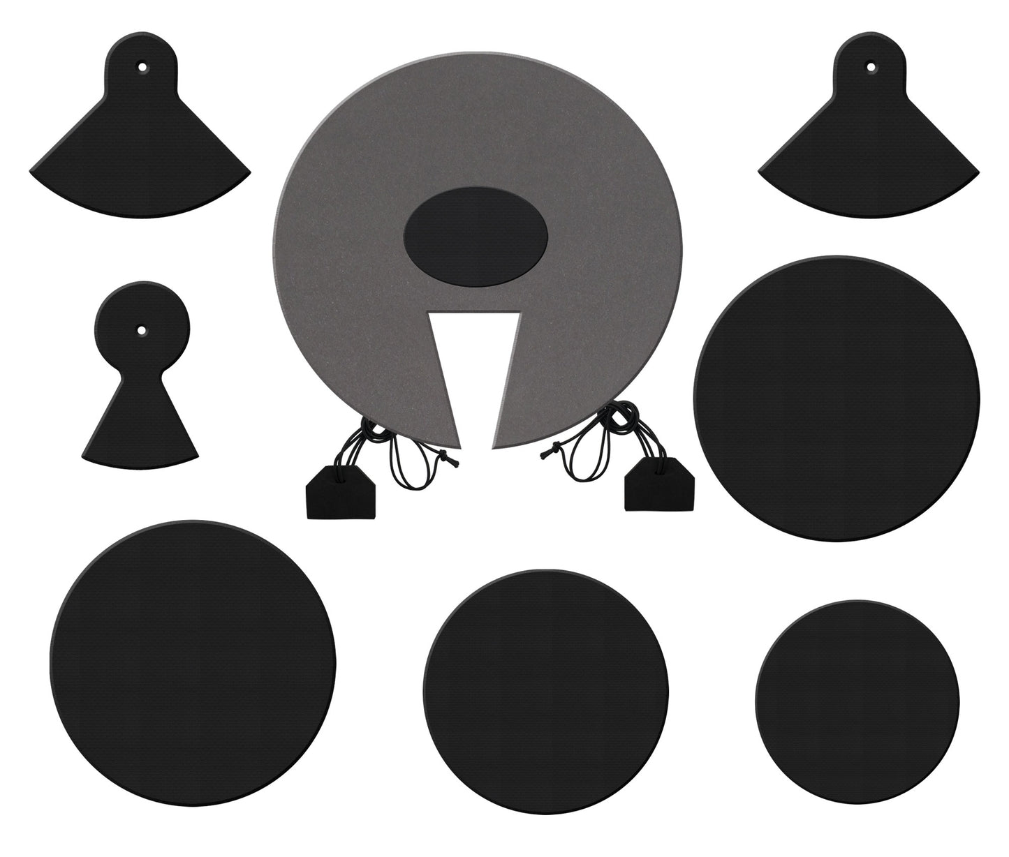 Produktbild von XDrum DMUTE-STU Schlagzeug-Dämpferset Pro Studio