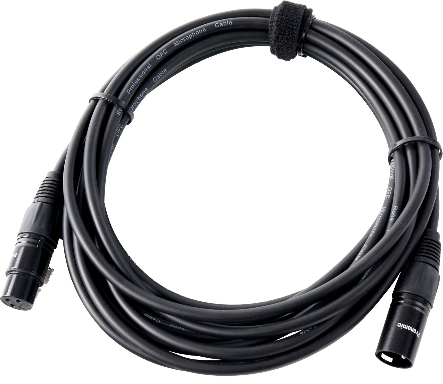 Produktbild von Pronomic Stage XFXM-5 Mikrofonkabel XLR 5 m Schwarz