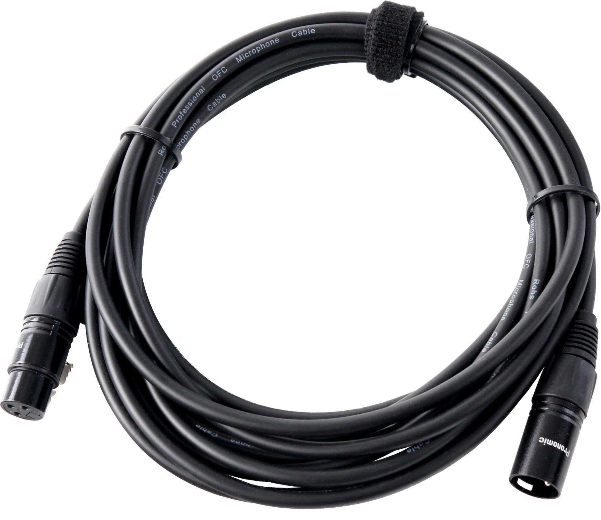 Produktbild von Pronomic Stage XFXM-5 Mikrofonkabel XLR 5 m Schwarz
