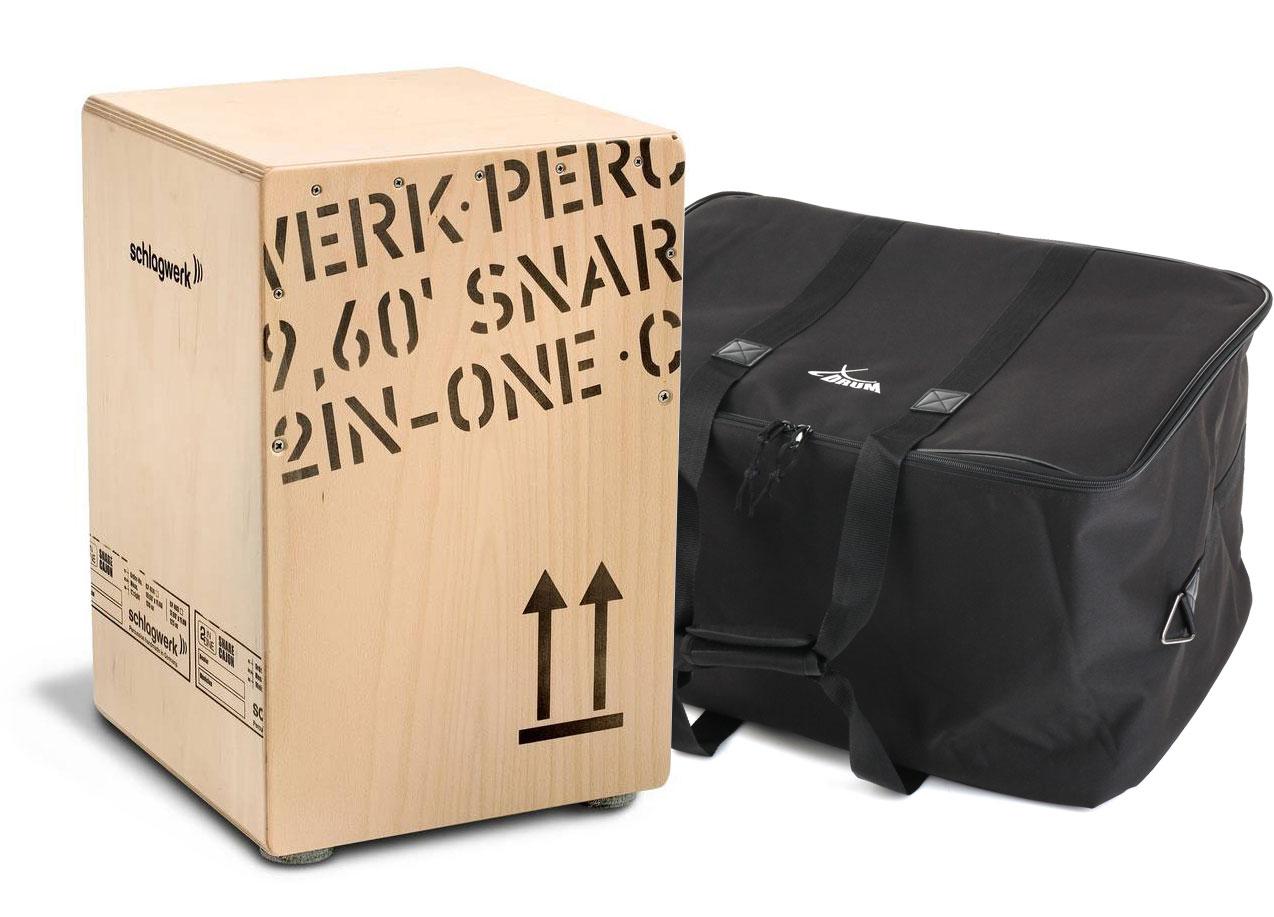Produktbild von Schlagwerk CP403 Snare Cajon 2inOne Medium Set inkl. Tasche