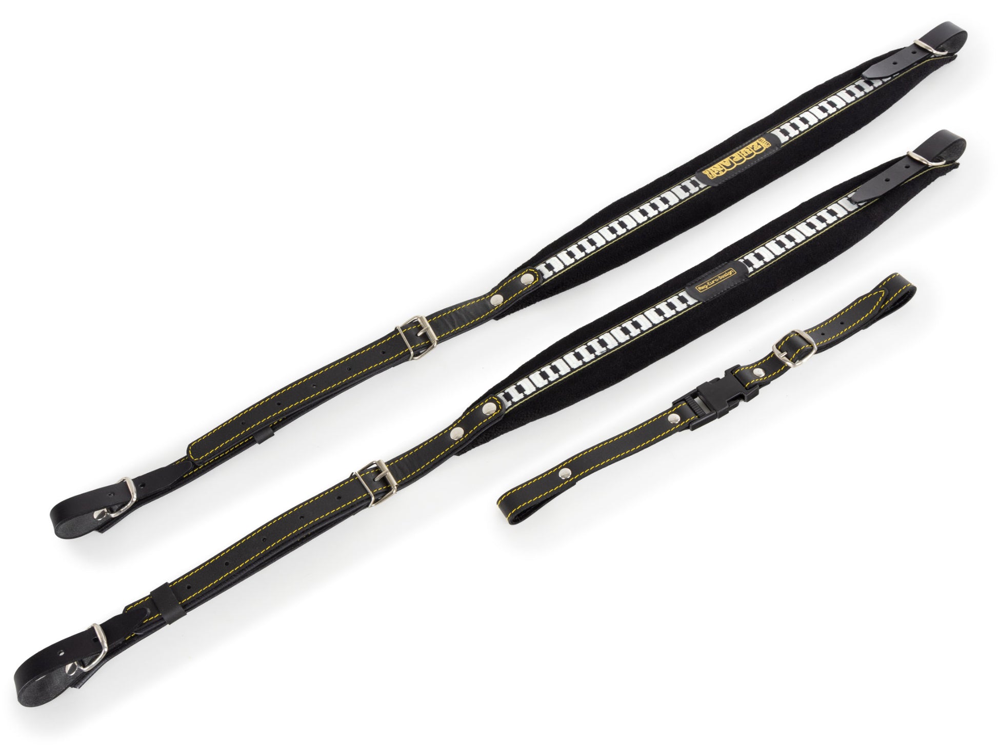 Produktbild von Zupan Akkordeonriemen "Standard" Pianodesign schwarz