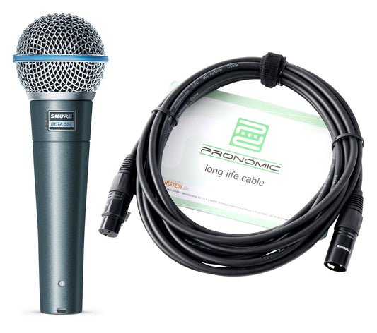 Produktbild von Shure Beta 58A Mikrofon Set+ Kabel
