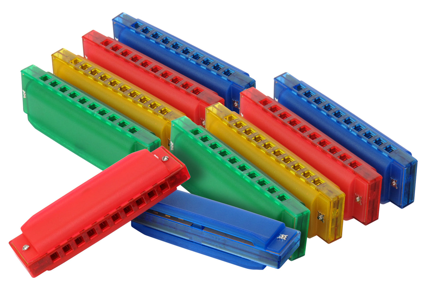 Produktbild von Classic Cantabile FunKids Mundharmonika 10er Set