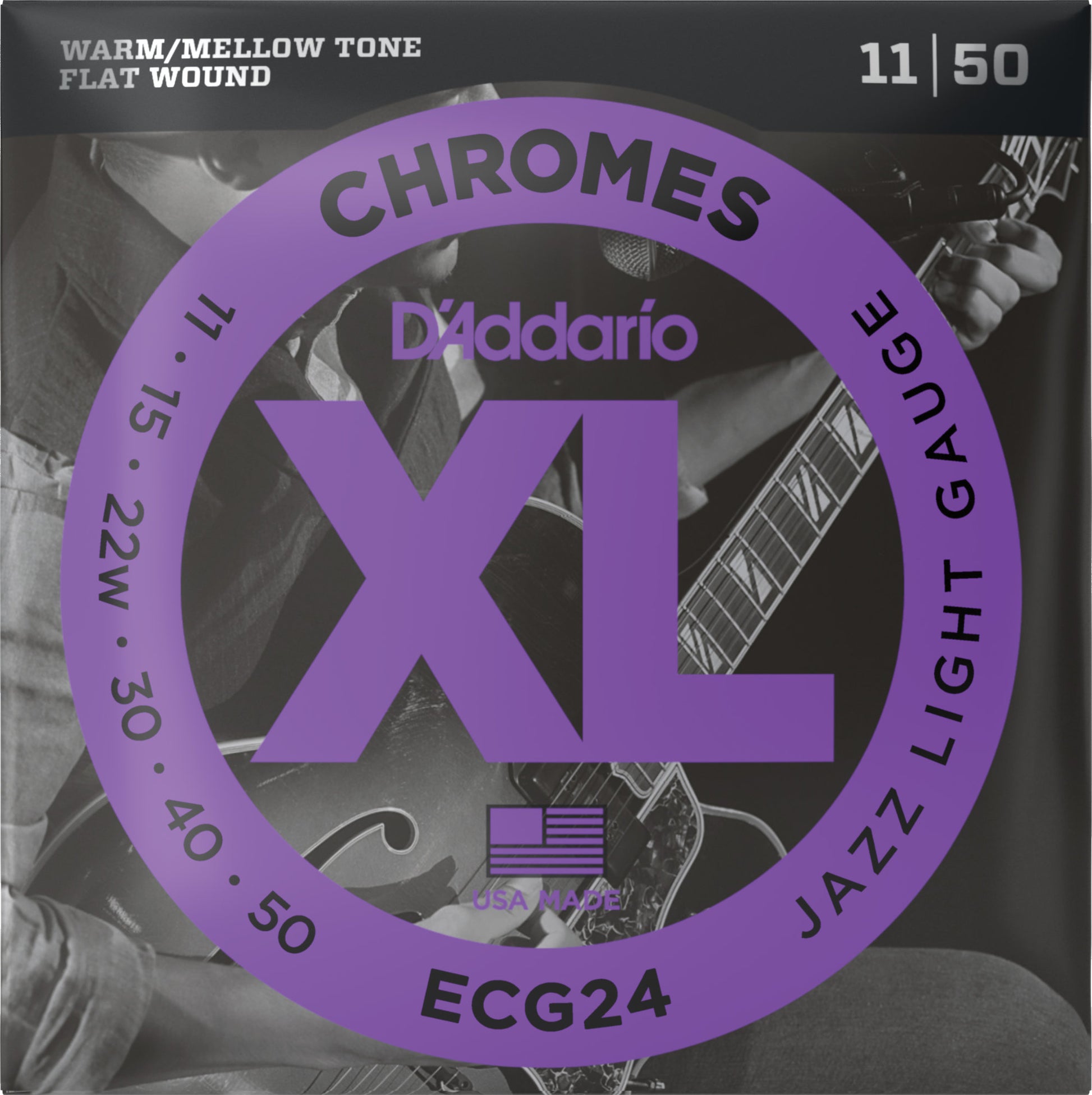 Produktbild von D'Addario ECG24 XL Chromes