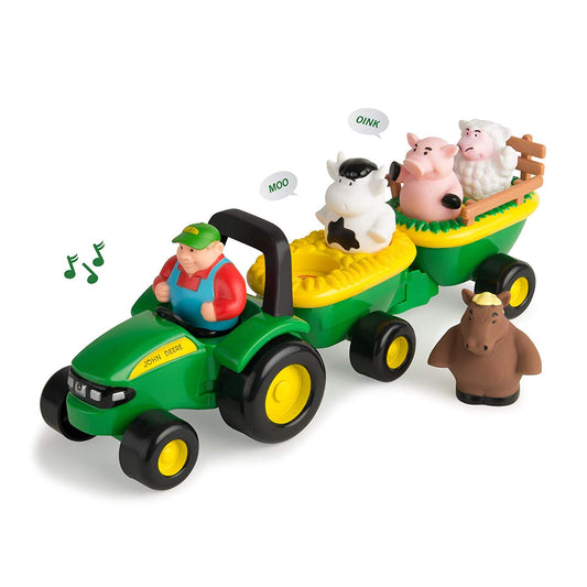 John Deere Heuwagen Tiergeräusche