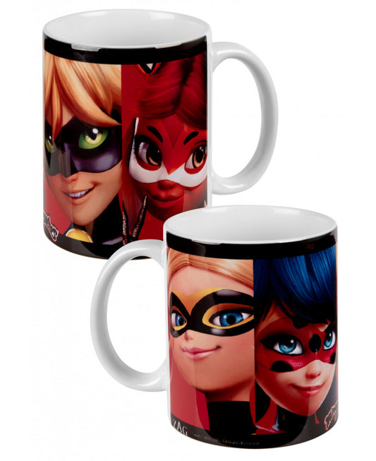 Miraculous Ladybug und Cat Noir Tasse