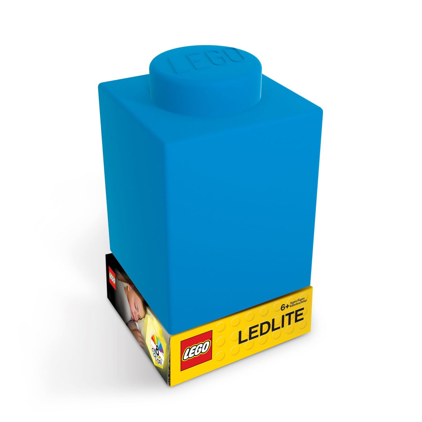 LEGO Classic Legostein Nachtlicht blau