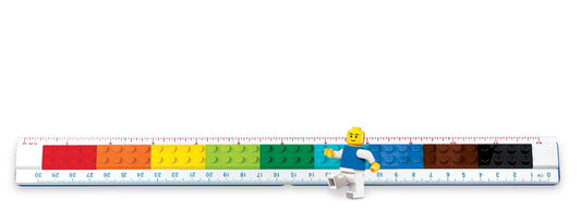 LEGO Lineal Legofigur zum Selberbauen