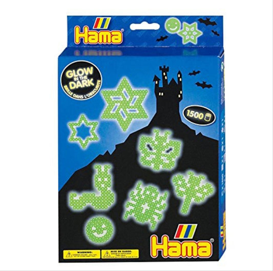 HAMA Bügelperlen Midi Nachtleuchtend Geschenkpackung