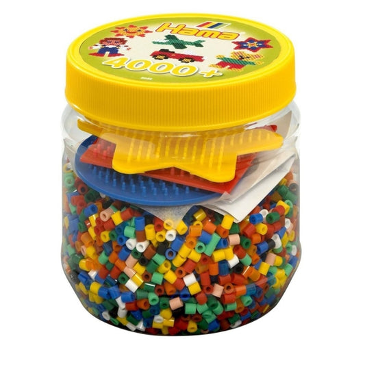 HAMA Bügelperlen Midi gelb Stiftplatten