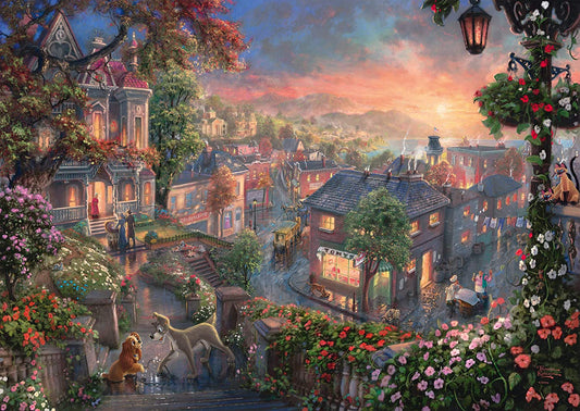 Disney Susi Strolch Puzzle Kinkade