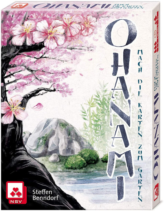 Ohanami Kartenspiel japanisches Garten anlegen