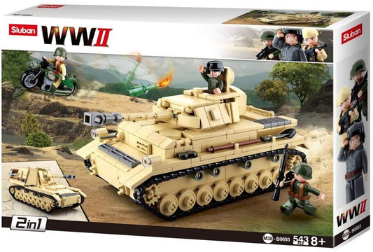 Sluban Army WWII Deutscher Panzer