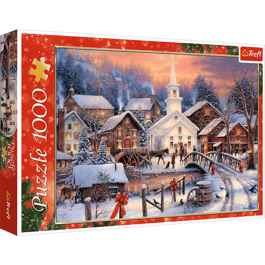 Weiße Weihnacht Puzzle