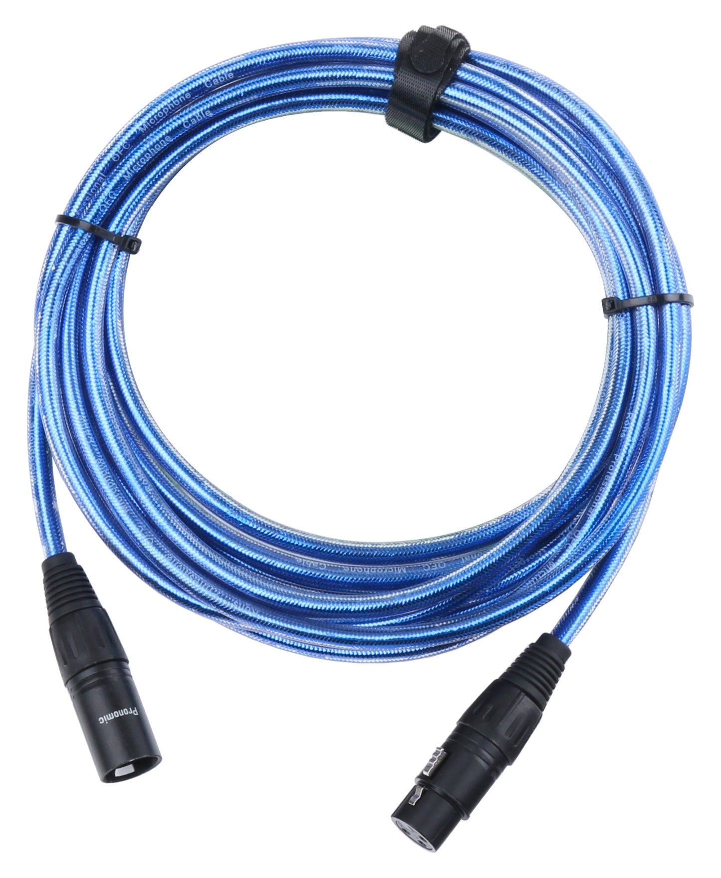Produktbild von Pronomic Stage XFXM-Blue-5 Mikrofonkabel XLR 5 m Metallic Blue