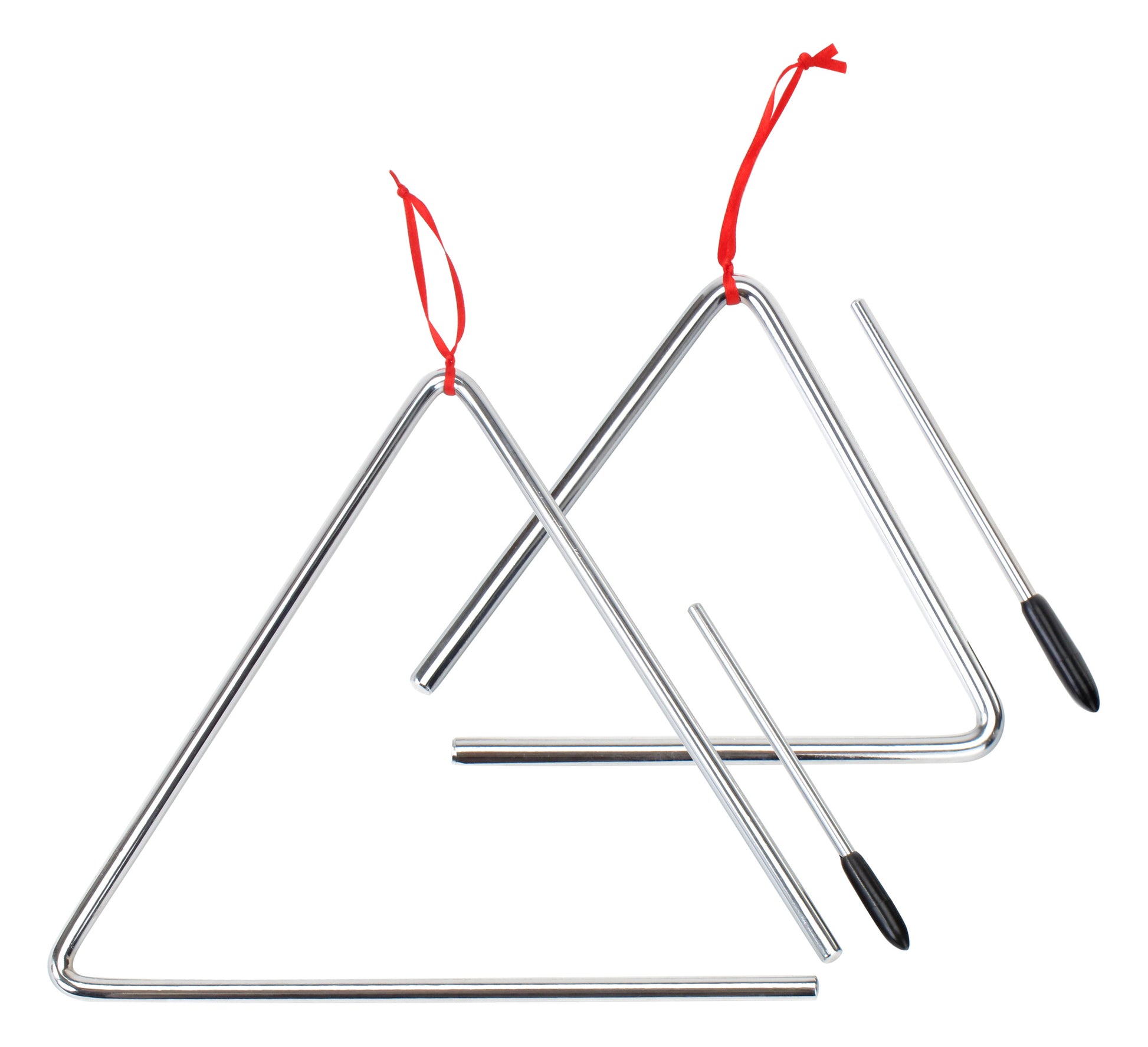 Produktbild von XDrum Triangel Starter SET klein 15cm + groß 25cm, inkl. Schlägel