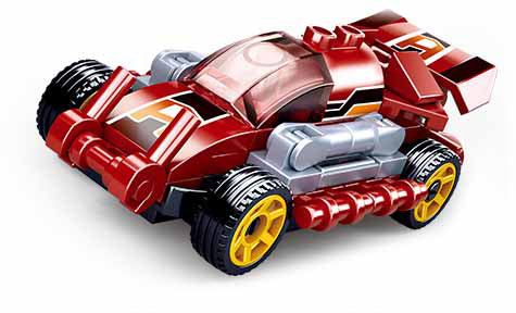 Sluban Powerbricks Schnell Rot