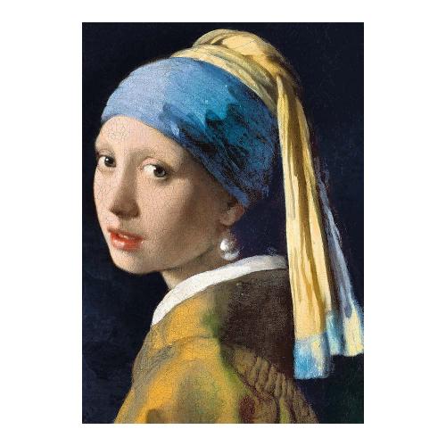 Johannes Vermeer Mädchen mit einem Perlenohrring Art Collection Puzzle