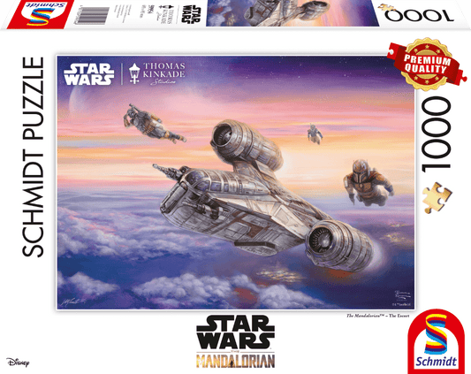 Lucas Mandalorian Escort Puzzle Teile