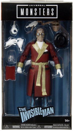 Monsters Unsichtbarer Mann Figur