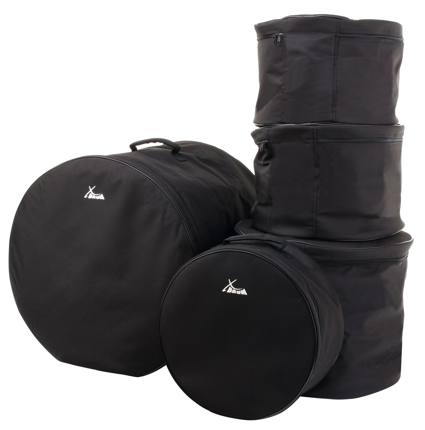 Produktbild von XDrum Schlagzeugtaschen-Set, Fusion Größen: 22",14",12",10" und 14,5"