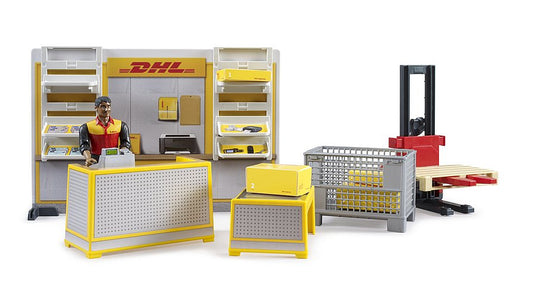 Bruder DHL Shop Handhubstapler