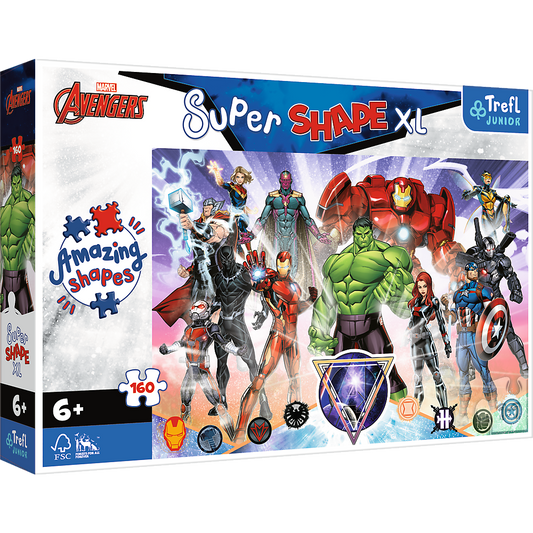 Marvel Avengers Junior Super ShapeL Puzzle