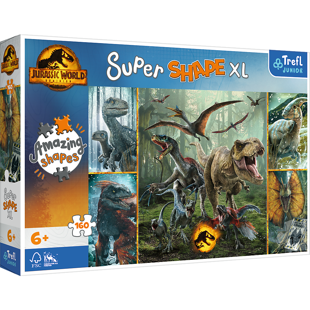 Jurassic World Junior Super ShapeL Puzzle
