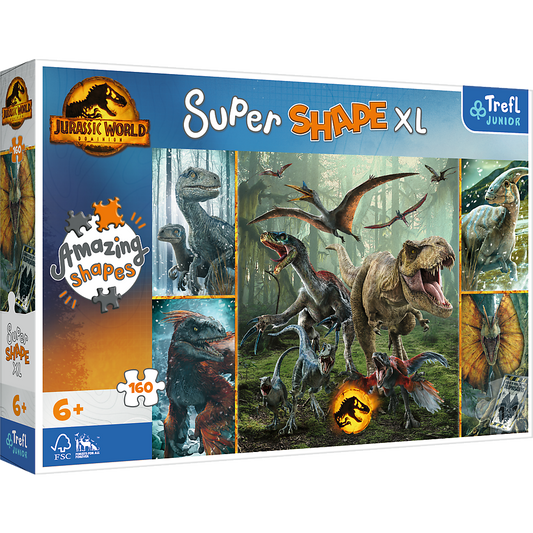 Jurassic World Junior Super ShapeL Puzzle
