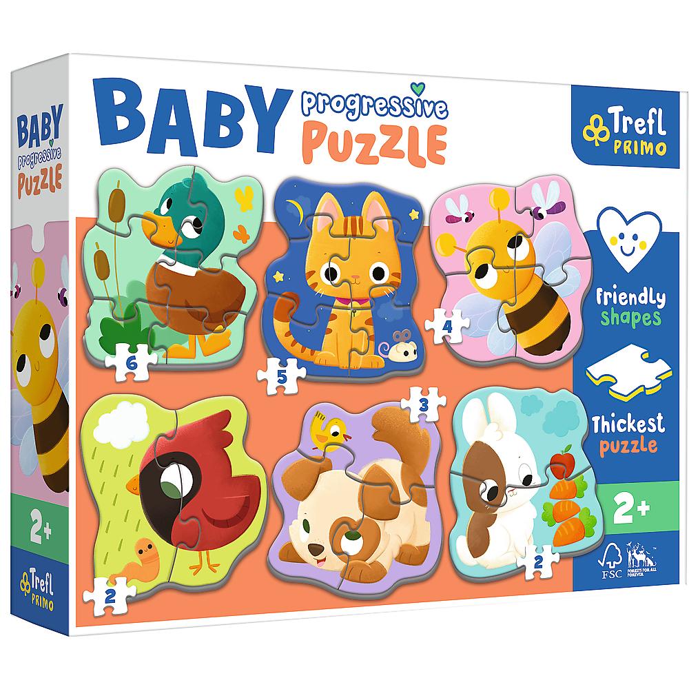 Tiere Primo Baby Puzzle in