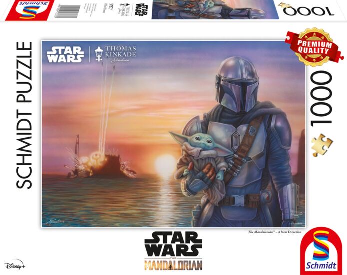 Lucas Film Mandalorian Puzzle Teile
