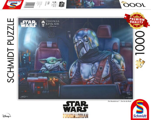 Lucas Mandalorian Two Road Puzzle