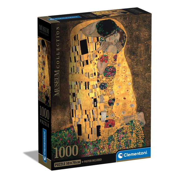 Puzzle Museum Collection Compact Klimt Der Kuss