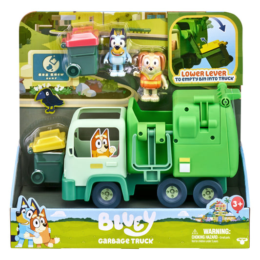 Blüy Müllwagen Spielset mit Zubehör