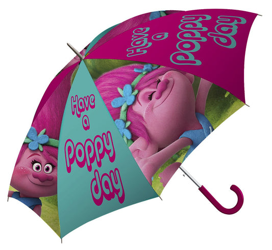 Trolls Stockschirm rosa