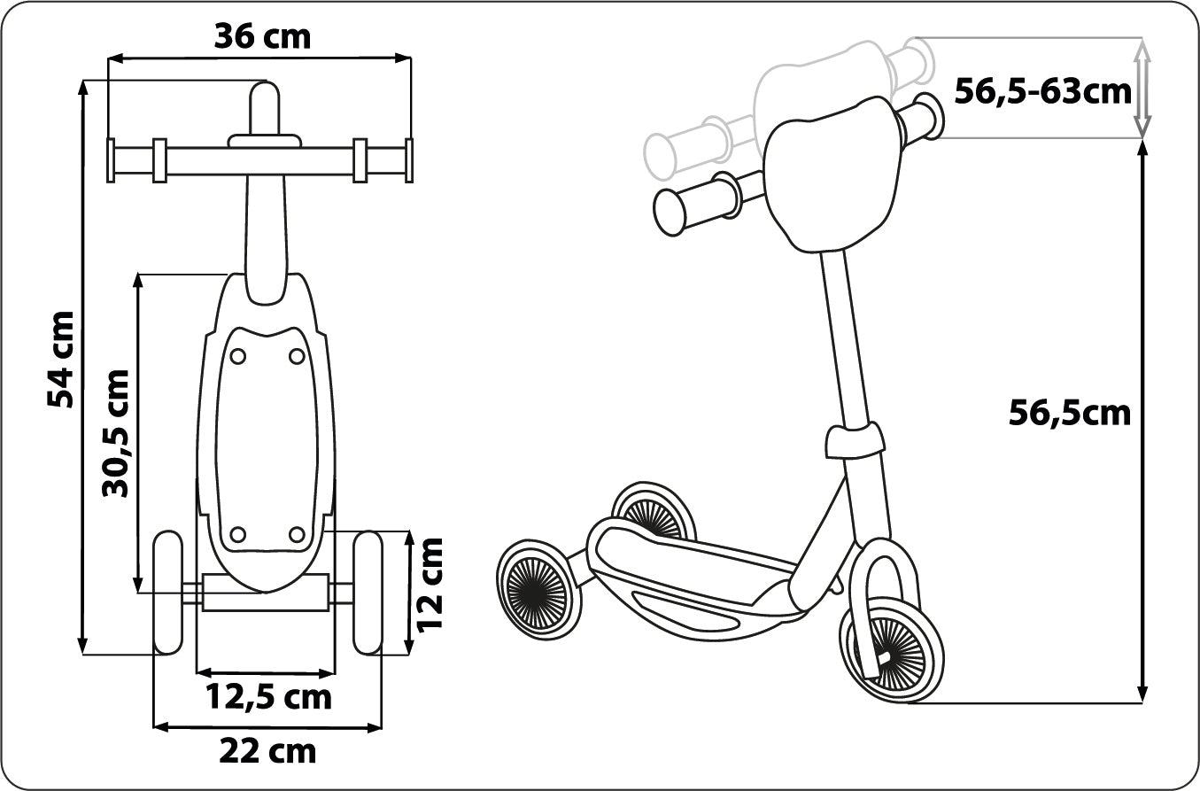 Frozen Dreirad Babyroller