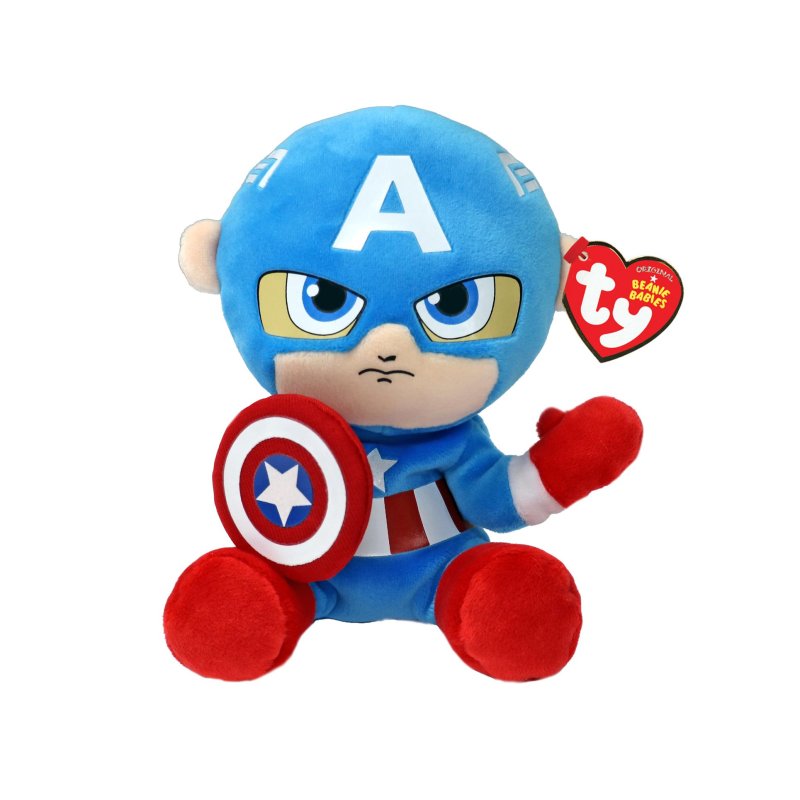 Ty Marvel Captain America Plüschfigur Soft