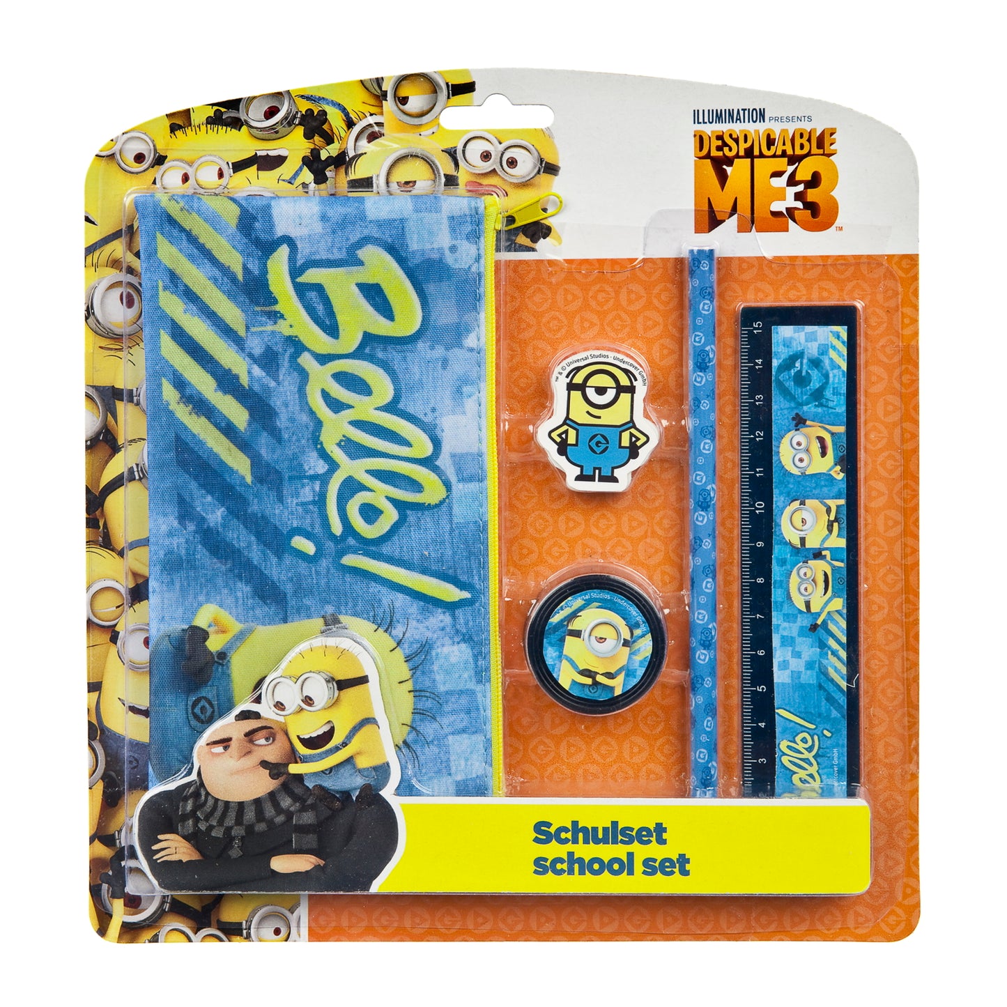 Minions Schulset teilig