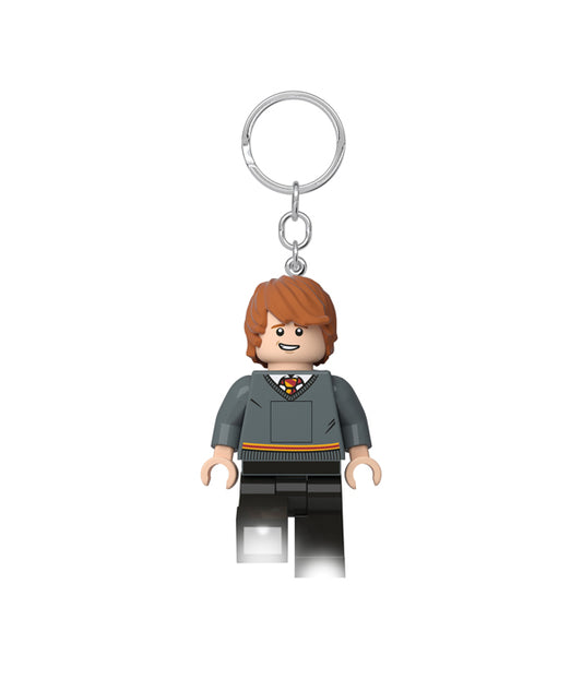 LEGO Harry Potter Ron Weasley Schlüsselanhänger mit Taschenlampe