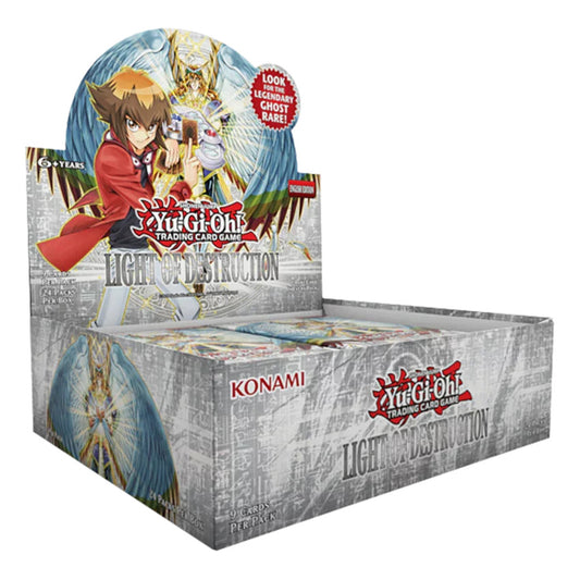 Yu-Gi-Oh Light Destruction Booster Display