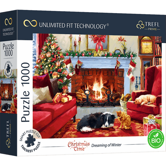 Christmas Time Träumen vom Winter UFT Puzzle