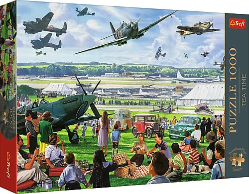 Flugzeug Show Puzzle Premium